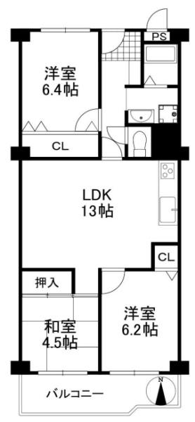 春日丘グリーンハイツＢ棟