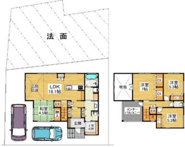 茨木市北春日丘４丁目の新築一戸建