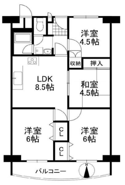 南茨木駅前ハイタウンＡ棟