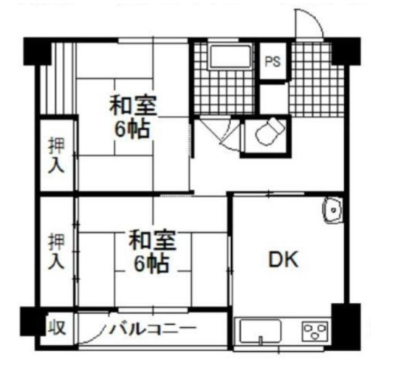 城第一マンション　201号室