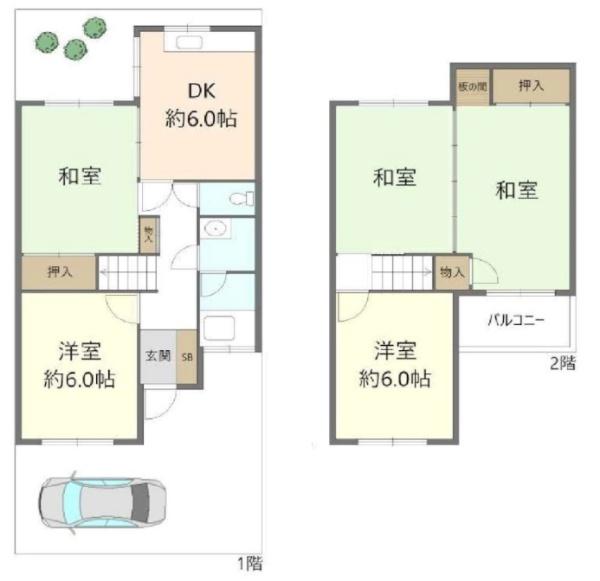 高槻市萩之庄５丁目の中古一戸建