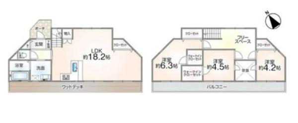 高槻市南平台３丁目の中古一戸建て