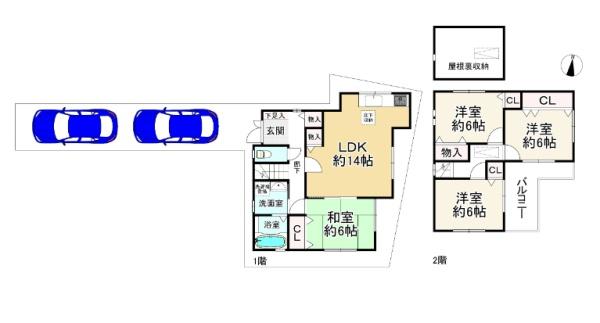 摂津市鳥飼新町２丁目の中古一戸建て