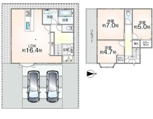 高槻市岡本町の中古一戸建て