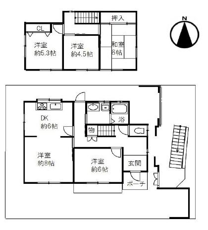 高槻市弥生が丘町の中古一戸建