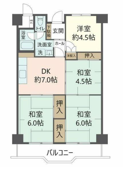 白川高層住宅8号棟
