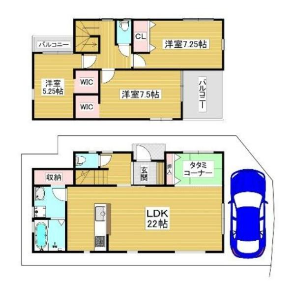 茨木市上野町の新築一戸建