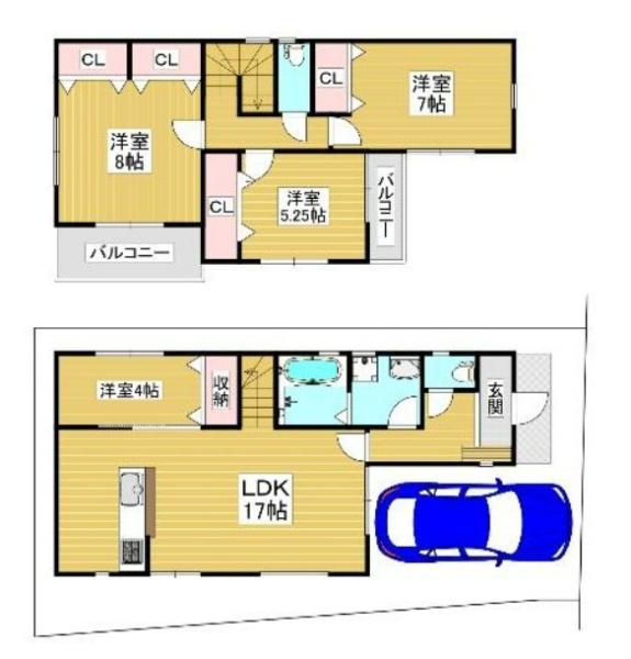 茨木市上野町の新築一戸建