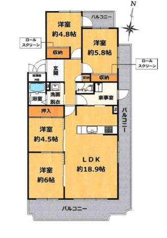 サンヴェール高槻4号棟