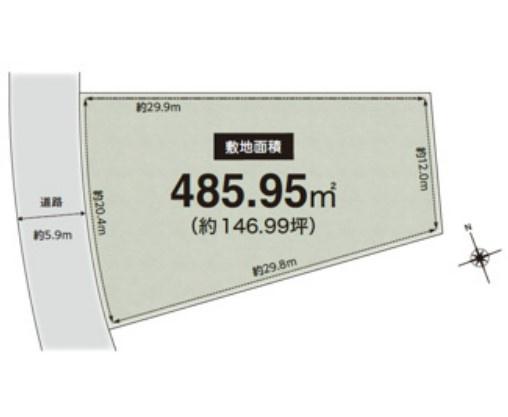 高槻市日吉台二番町の売土地
