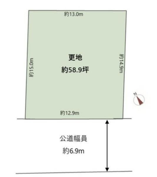 茨木市北春日丘１丁目の売土地
