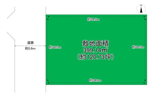高槻市日吉台三番町の売土地