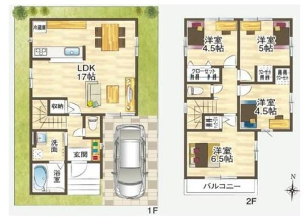 高槻市栄町３丁目の新築一戸建