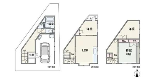 茨木市東奈良１丁目の中古一戸建て