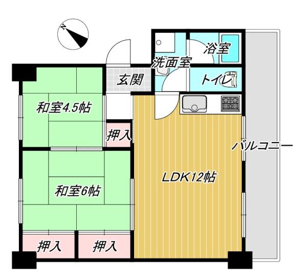 新北野コーポA棟