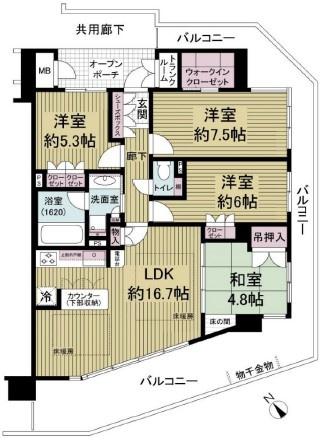 ネバーランド茨木　９階
