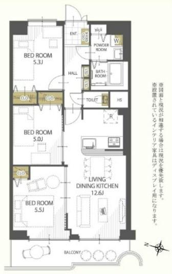 パレス茨木Ｂ６０７号室号室
