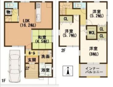 茨木市沢良宜浜２丁目の中古一戸建