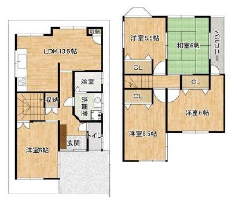 摂津市一津屋１丁目の中古一戸建