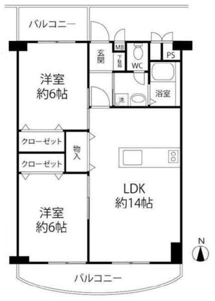 南茨木ハイタウン美沢Ａ棟