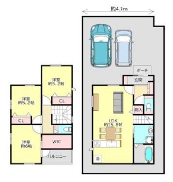 摂津市一津屋２丁目の新築一戸建