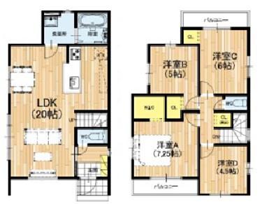摂津市三島２丁目の新築一戸建