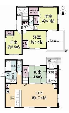 茨木市山手台新町１丁目の中古一戸建