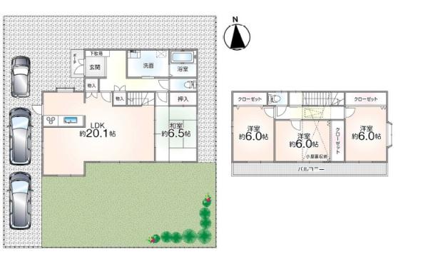 茨木市山手台１丁目の中古一戸建
