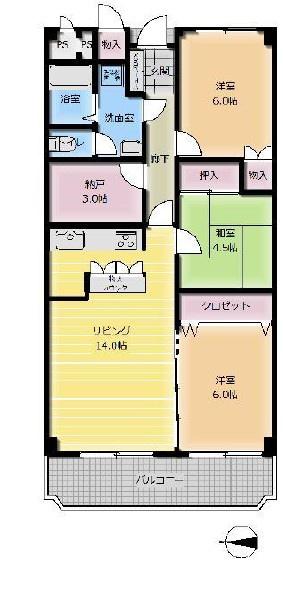 ローレルハイツ茨木壱号棟