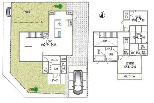 茨木市山手台７丁目の中古一戸建