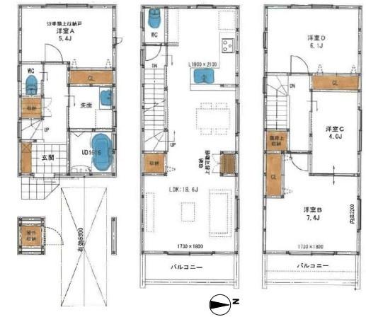 摂津市東別府２丁目の新築一戸建