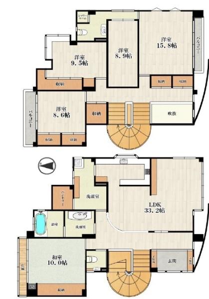 茨木市北春日丘３丁目の中古一戸建