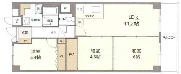 第二茨木ビューハイツ　8号棟