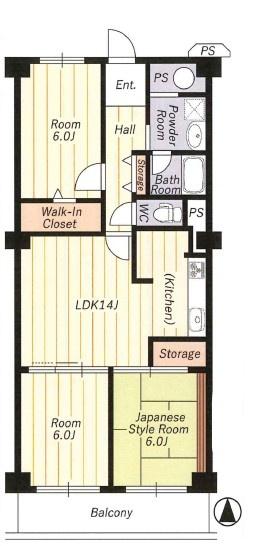 穂積台グランドコーポ　7階