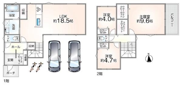 茨木市大同町の中古一戸建て