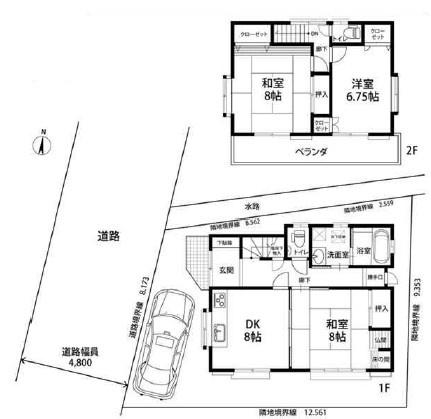 茨木市西福井１丁目の中古一戸建