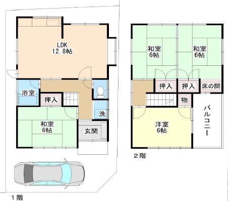 茨木市総持寺1丁目の中古一戸建
