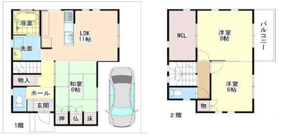 茨木市大池２丁目の中古一戸建
