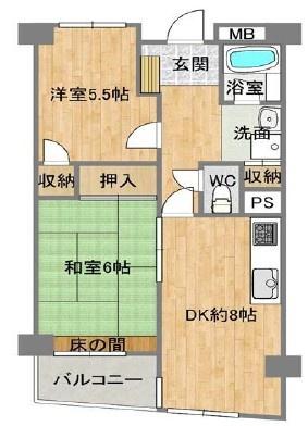 メゾン茨木西駅前　8階