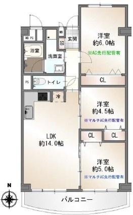 南茨木駅前ハイタウンB棟 11階