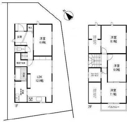 茨木市紫明園の中古一戸建