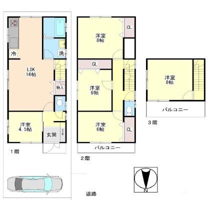 摂津市一津屋１丁目の中古一戸建