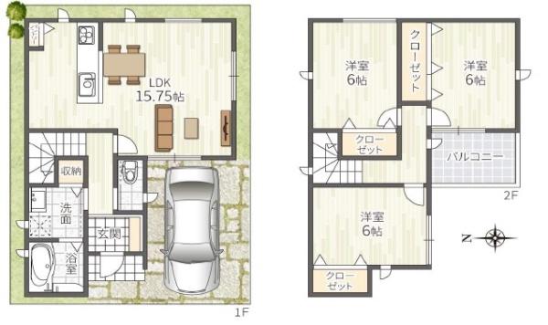 茨木市耳原３丁目の土地