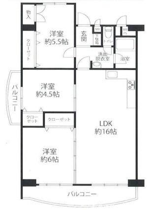 南茨木駅前ハイタウンＨ棟　５階