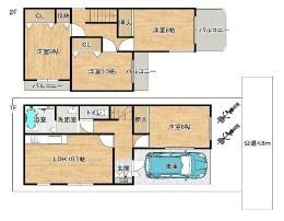 摂津市鳥飼下１丁目の中古一戸建
