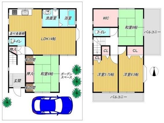 茨木市橋の内３丁目の中古一戸建
