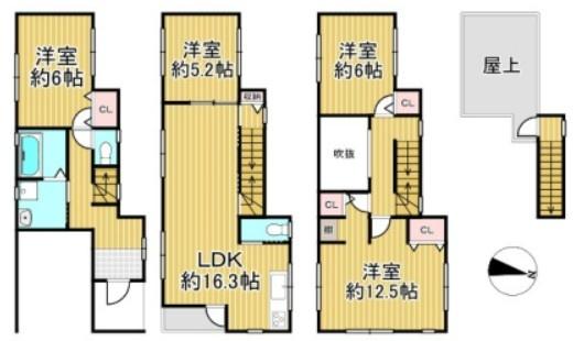 摂津市鳥飼西４丁目の中古一戸建て