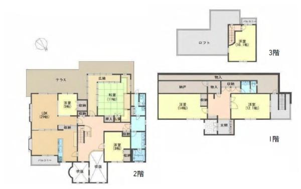 茨木市北春日丘３丁目の中古一戸建て