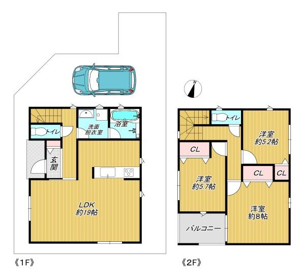 摂津市鳥飼和道第1 新築戸建 9号棟