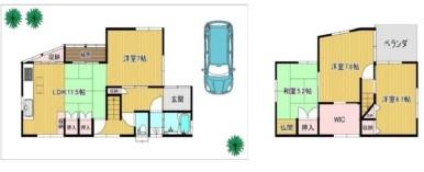 茨木市西安威１丁目　中古戸建